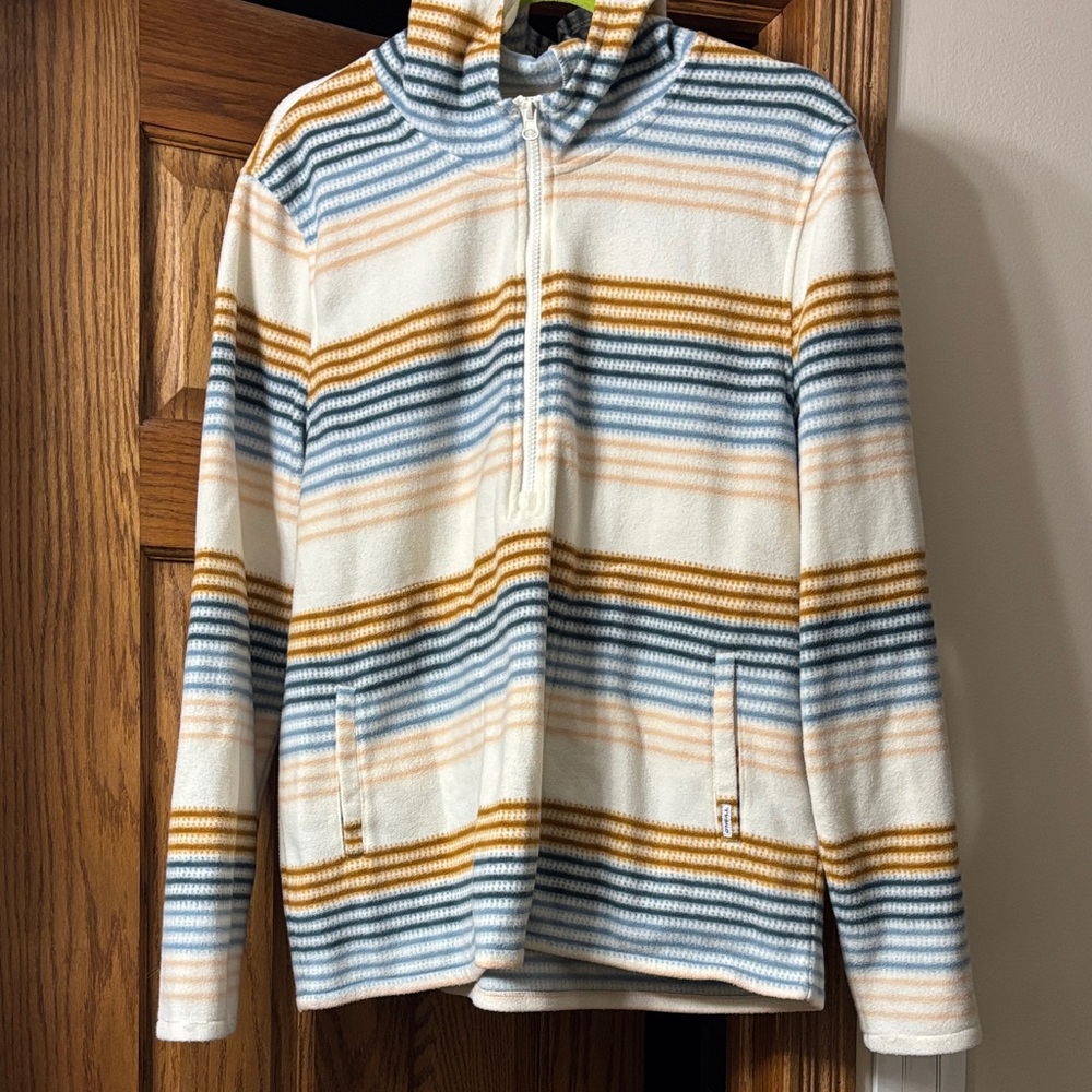O'Neill Multicolor Striped Fleece Jacket